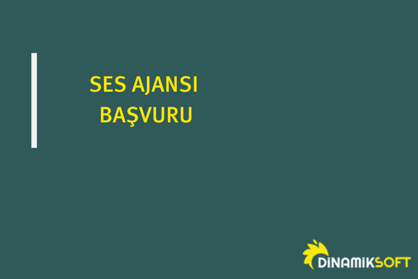 ses ajansi basvuru