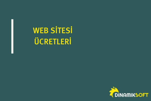 web sitesi ucretleri
