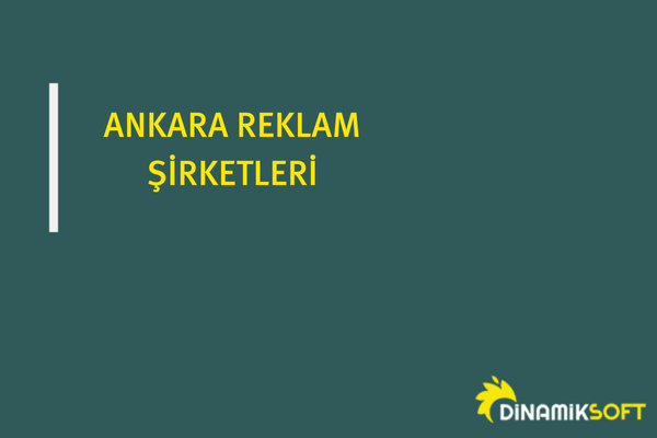 ankara reklam sirketleri